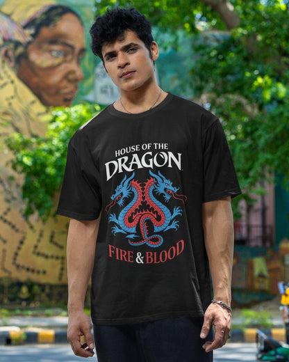 House Of Dragon Unisex Oversized T-Shirt