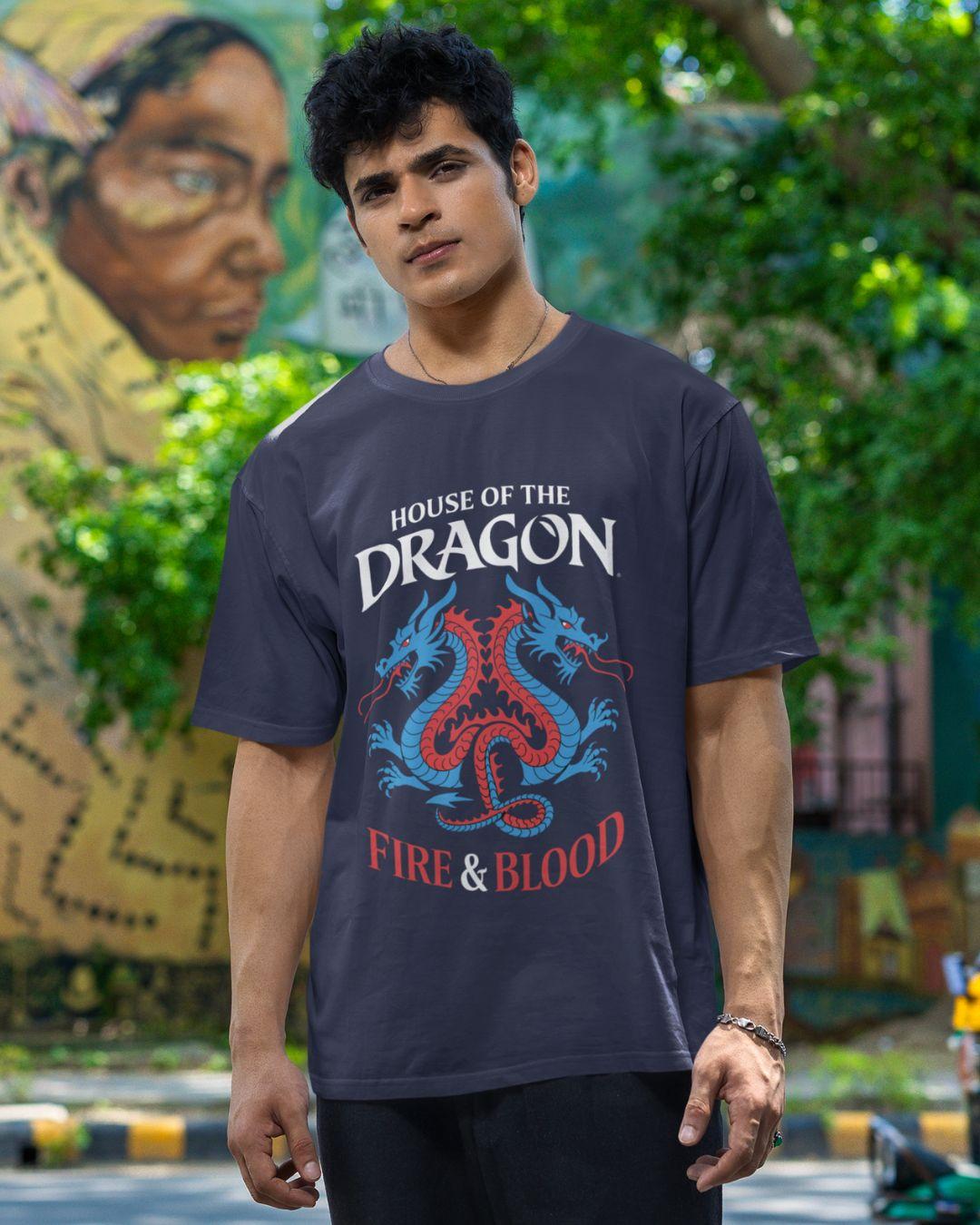 House Of Dragon Unisex Oversized T-Shirt