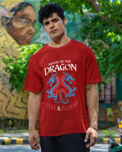 House Of Dragon Unisex Oversized T-Shirt