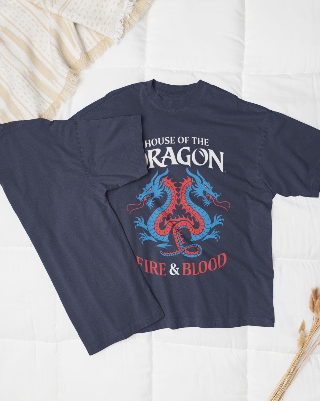 House Of Dragon Unisex Oversized T-Shirt