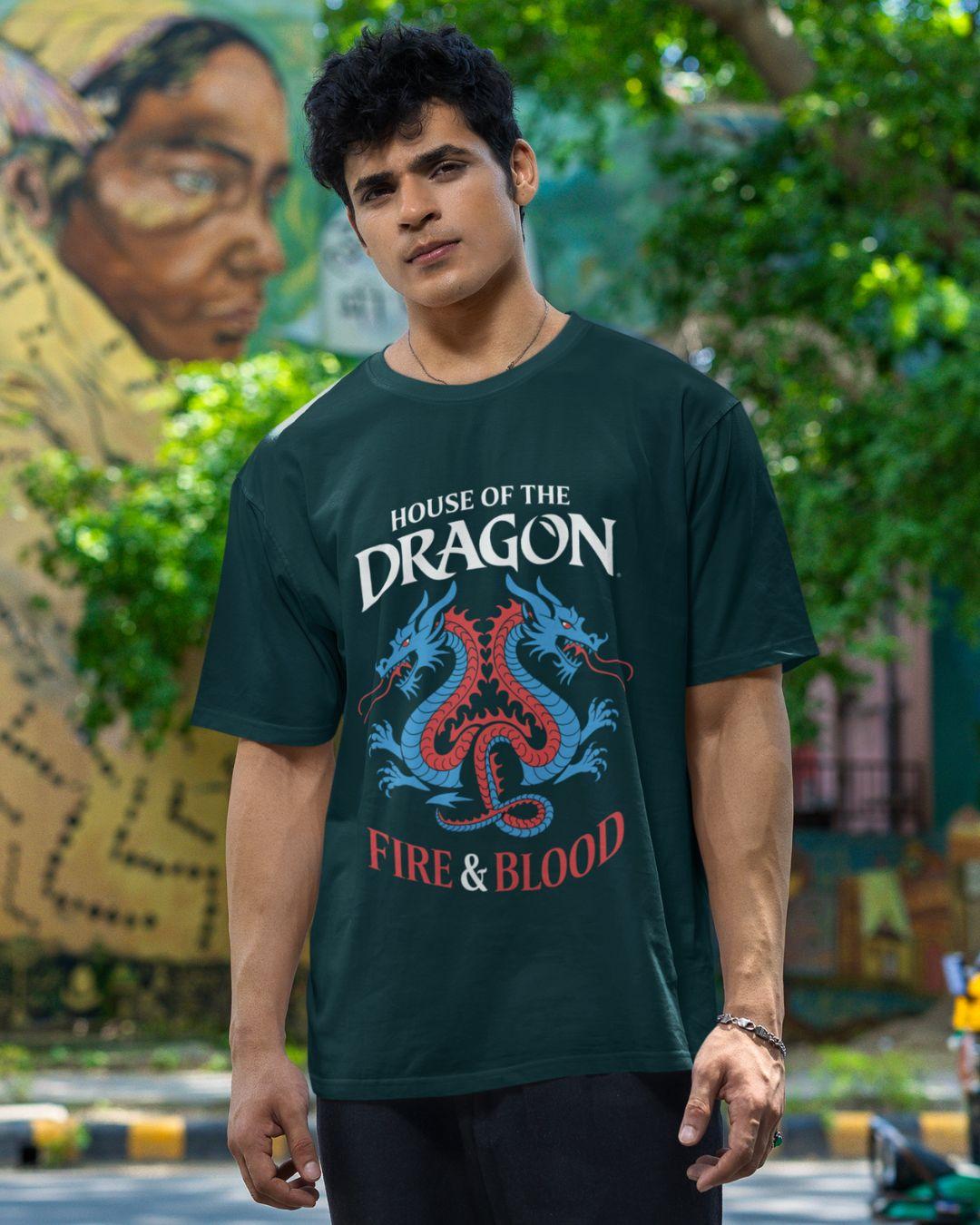 House Of Dragon Unisex Oversized T-Shirt