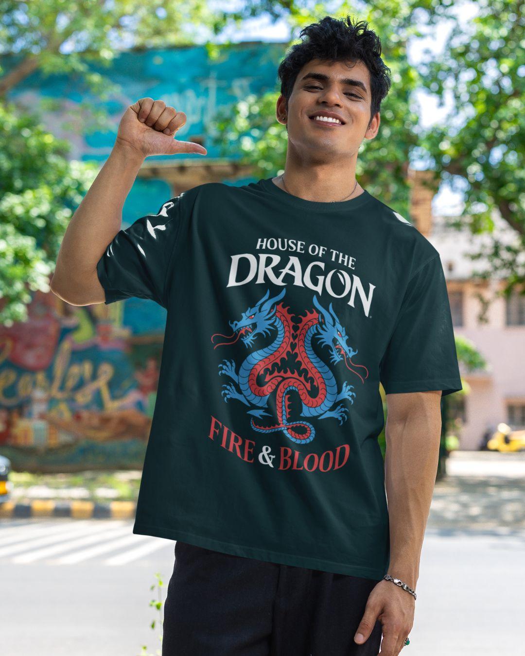 House Of Dragon Unisex Oversized T-Shirt