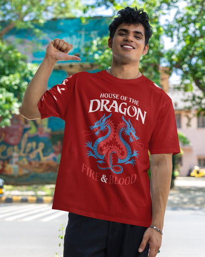 House Of Dragon Unisex Oversized T-Shirt