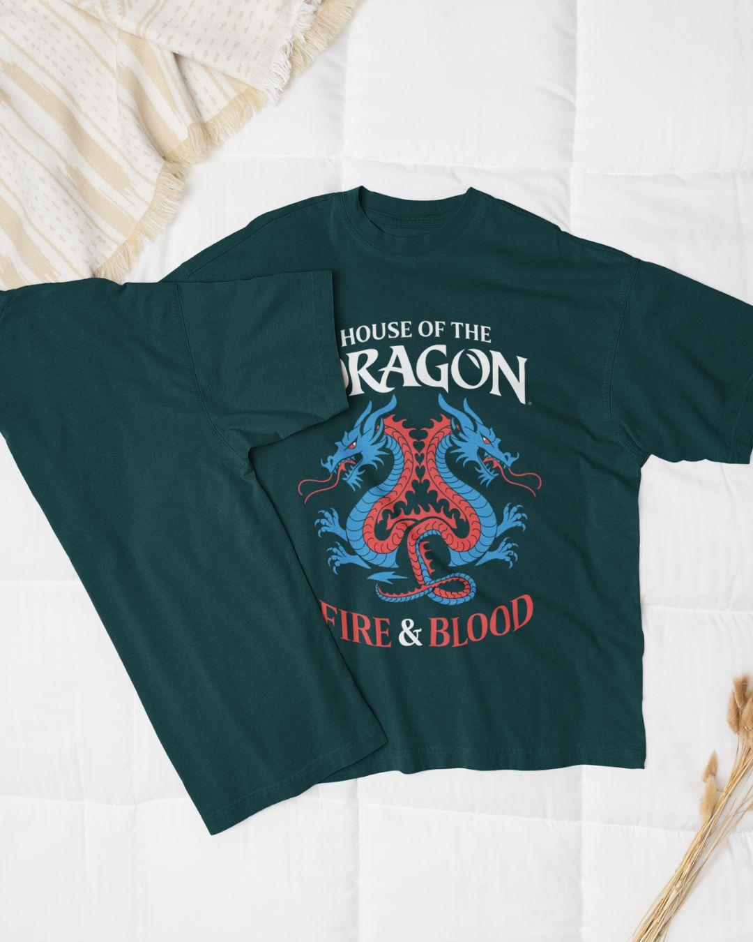 House Of Dragon Unisex Oversized T-Shirt