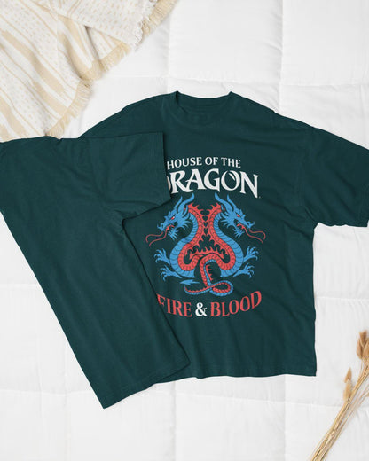 House Of Dragon Unisex Oversized T-Shirt