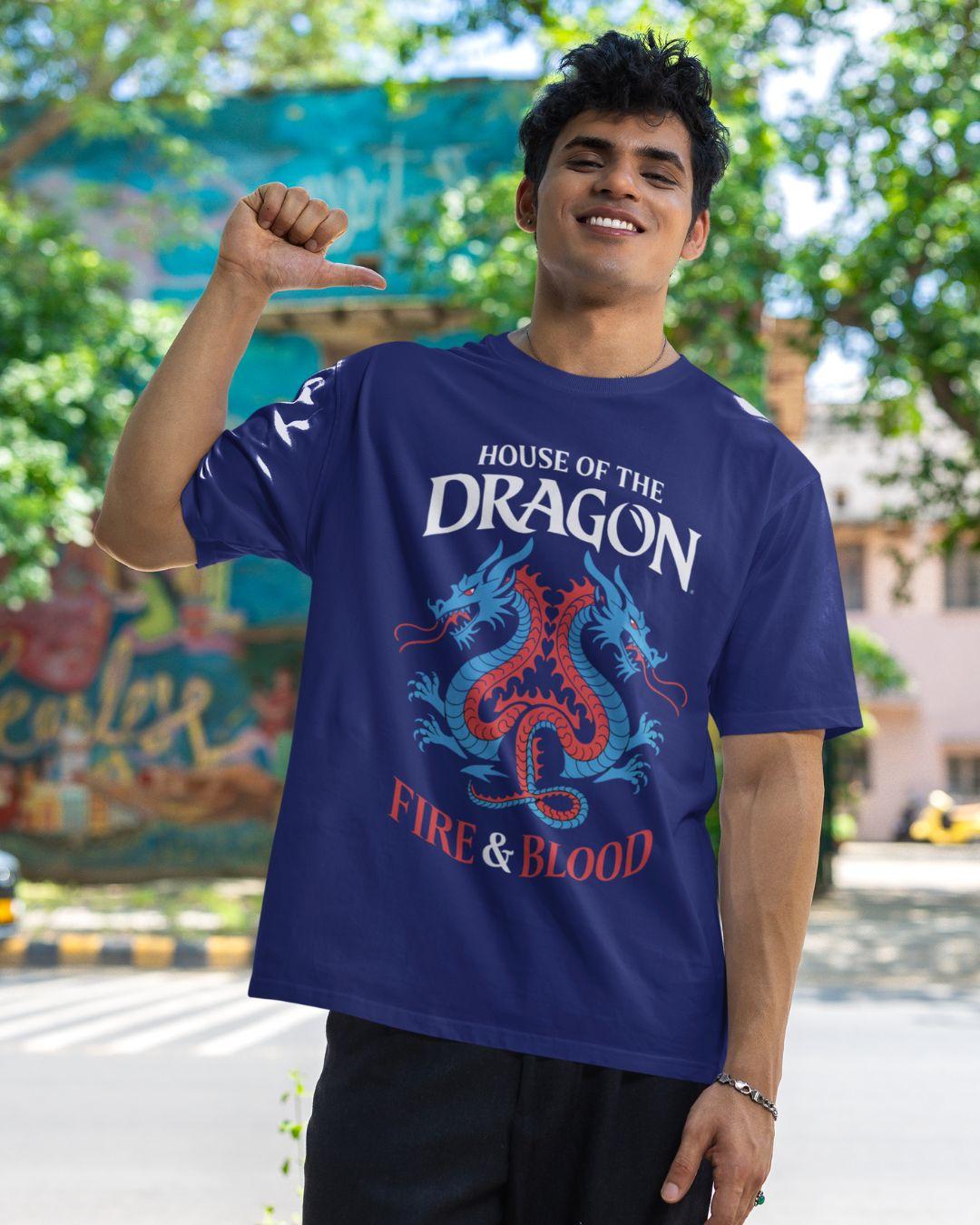 House Of Dragon Unisex Oversized T-Shirt