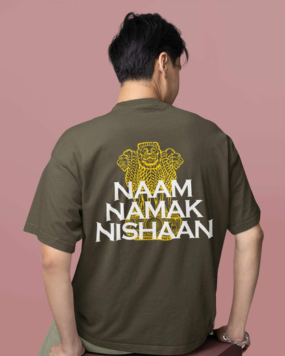 Indian Army Oversized Men's Tshirt - zenrobe- - 