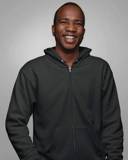 Swami Unisex Zipper Hoodie - -