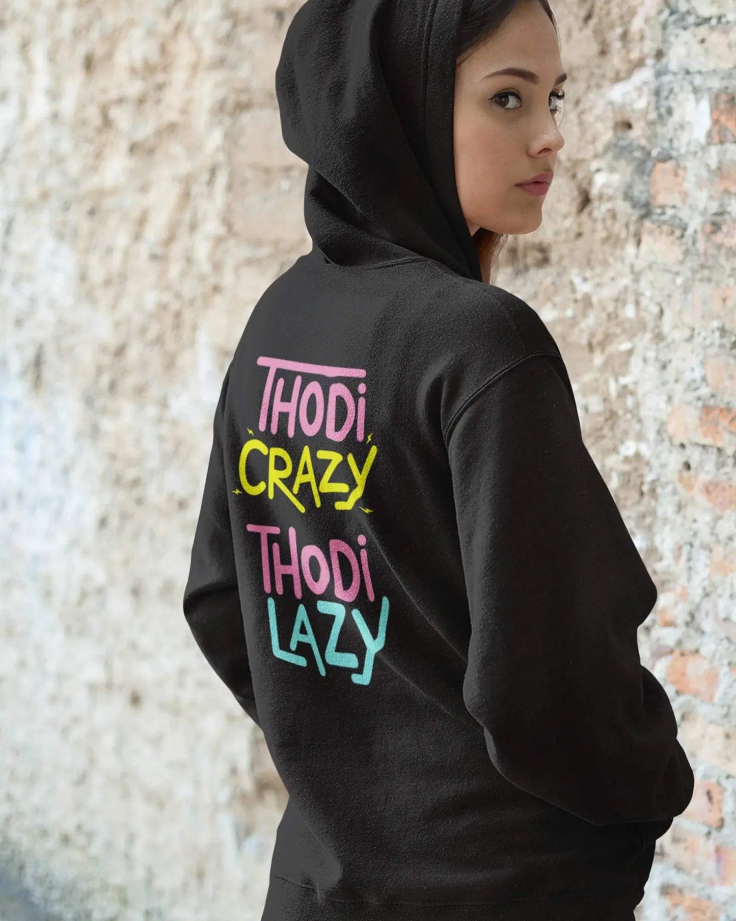 Crazy Women's Zipper Hoodie 3XL- 3XL- 1499.00
