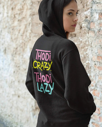 Crazy Women's Zipper Hoodie 3XL- 3XL- 1499.00