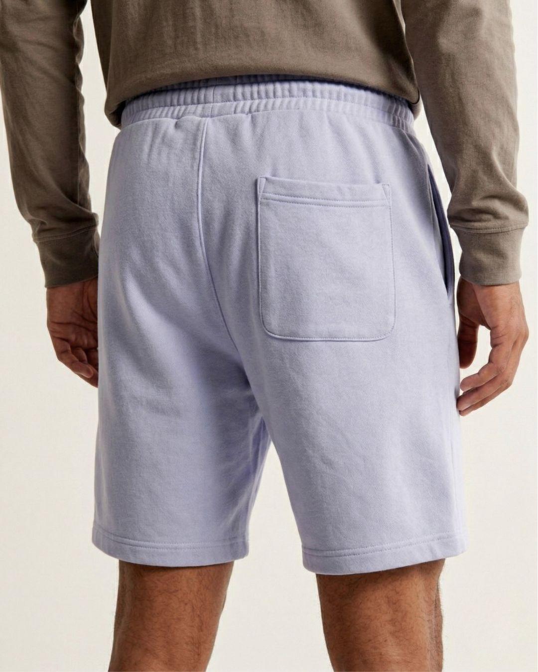 Premium Terry Blend 260 GSM Unisex Relaxed Fit Shorts | Soft, Breathable & Durable - -