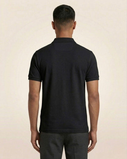 Premium Zenrobe Signature Logo Polo Black Embroidery - -