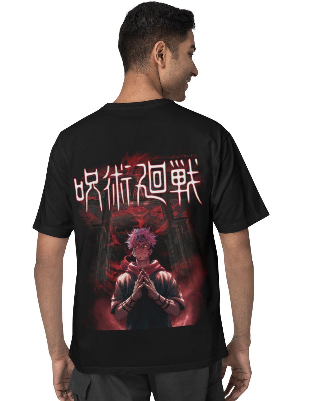 Ryomen Sukuna | Jujutsu Kaisen Unisex Oversized T-Shirt - -
