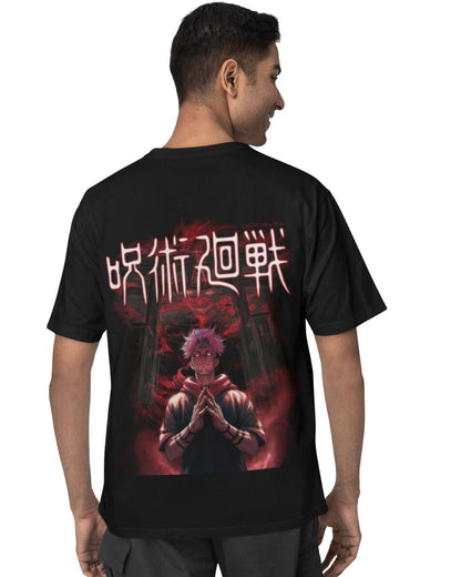 Ryomen Sukuna | Jujutsu Kaisen Unisex Oversized T-Shirt - -