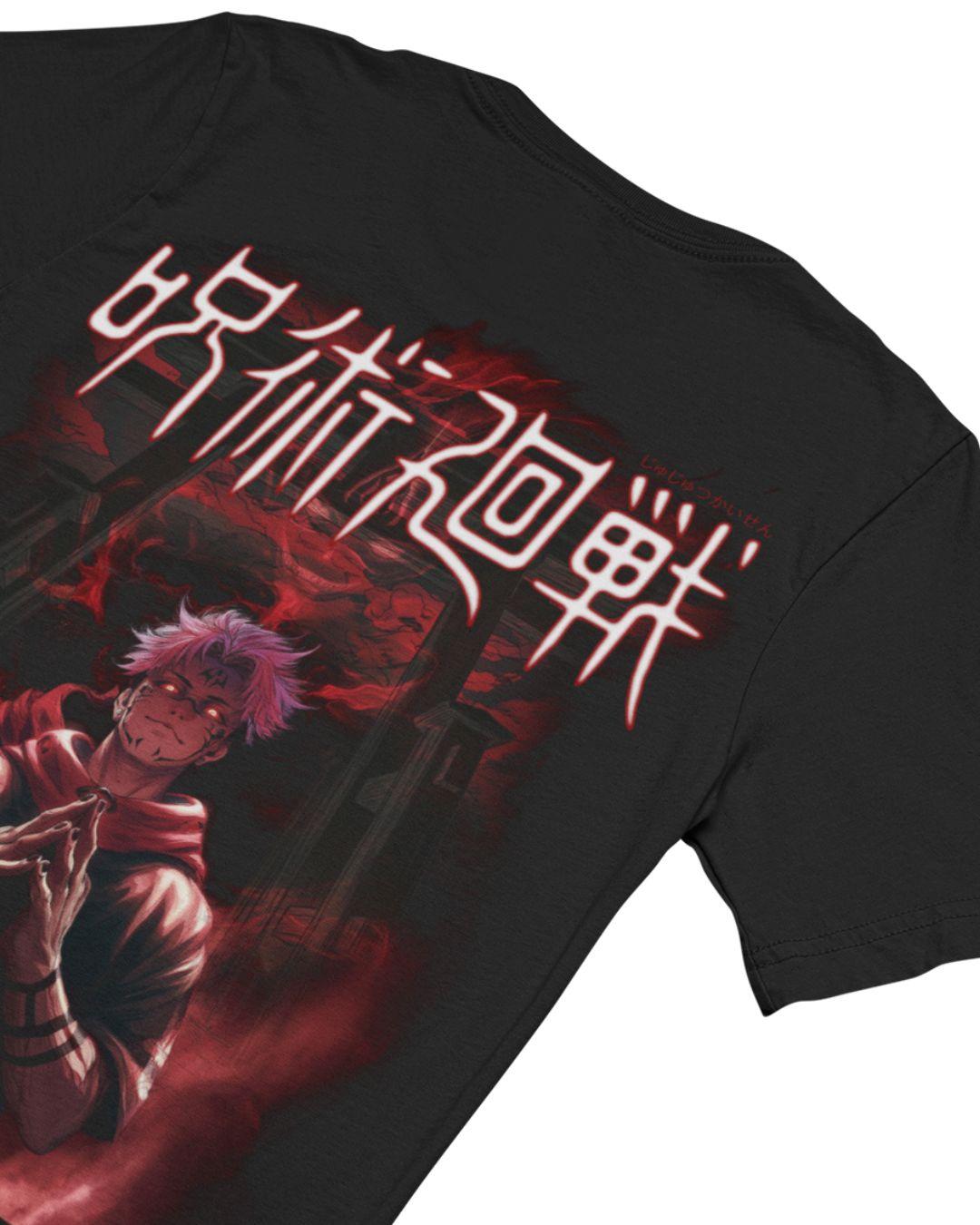 Ryomen Sukuna | Jujutsu Kaisen Unisex Oversized T-Shirt - -