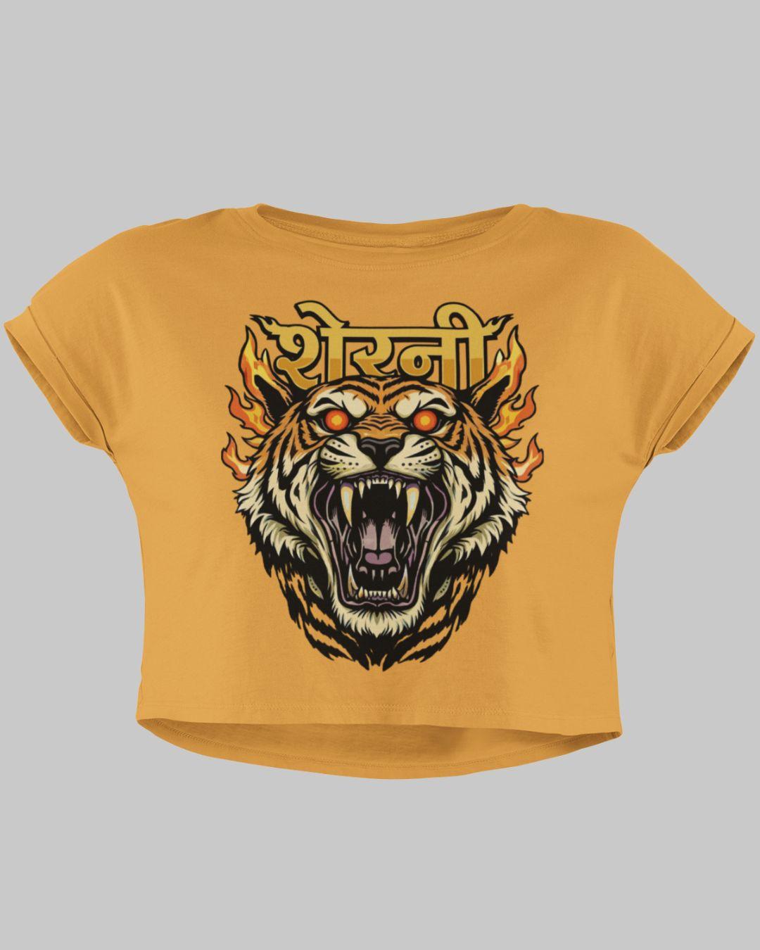 Sherni Women's Crop Top - -