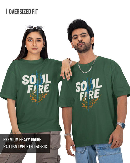 Soul Fire Unisex Oversized T-Shirt