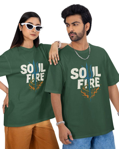 Soul Fire Unisex Oversized T-Shirt