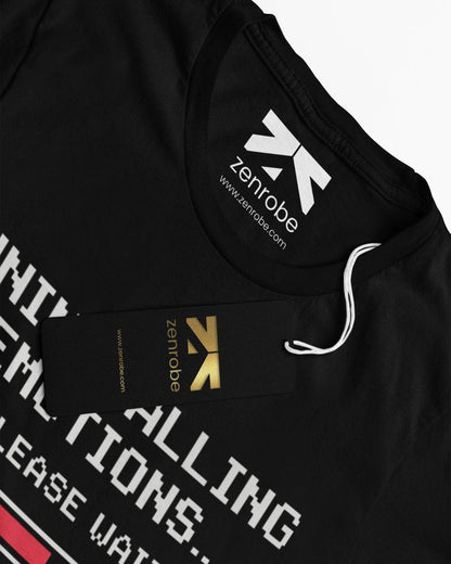 Uninstalling Emotions Unisex Oversized T-Shirt
