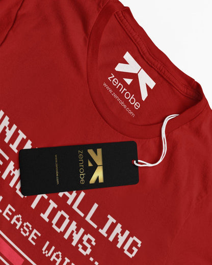 Uninstalling Emotions Unisex Oversized T-Shirt