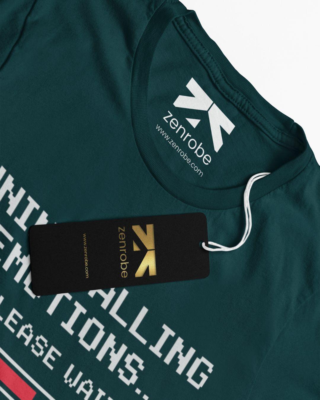 Uninstalling Emotions Unisex Oversized T-Shirt