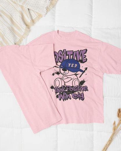 Win Positive Unisex Oversized T-Shirt