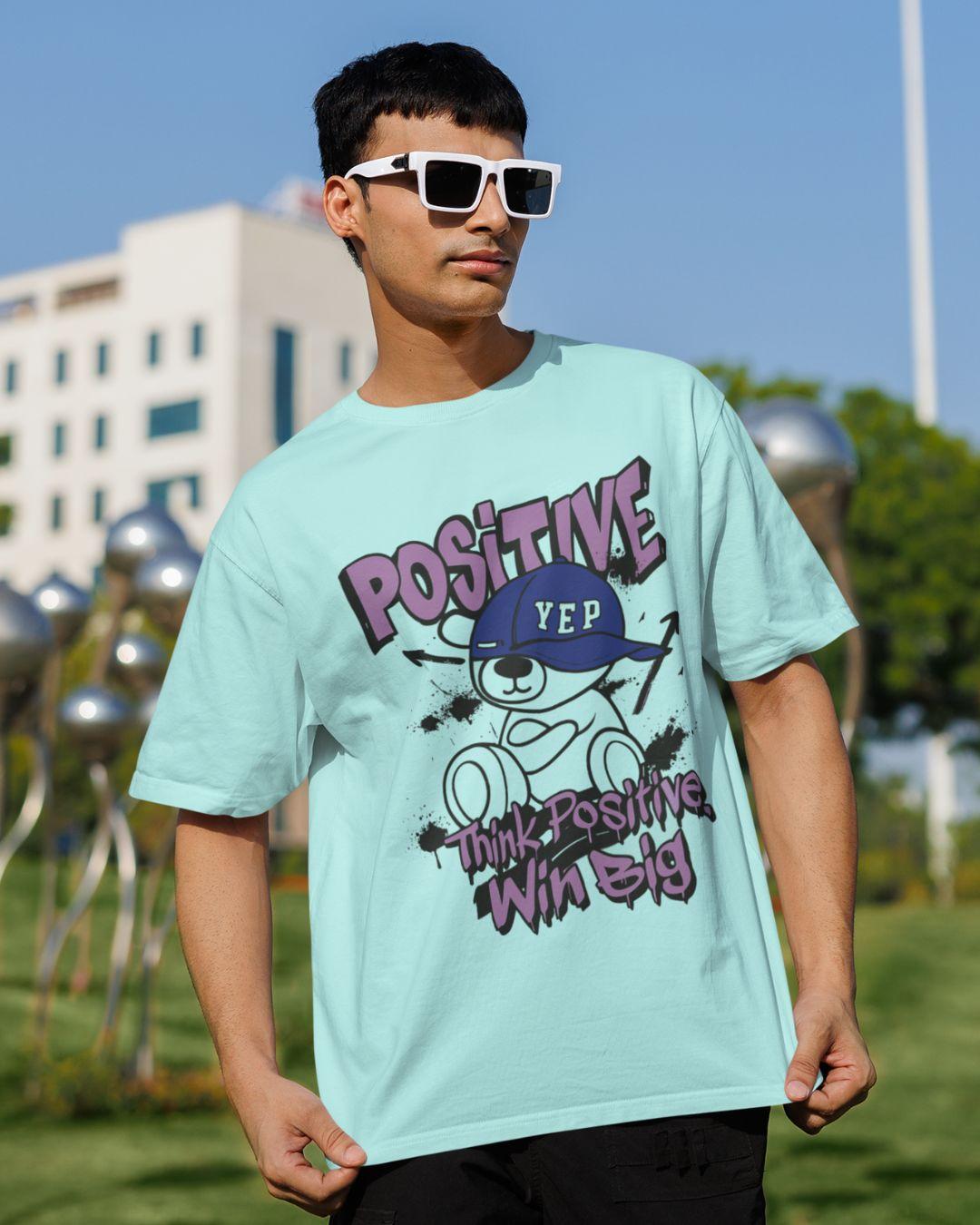 Win Positive Unisex Oversized T-Shirt