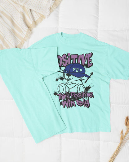 Win Positive Unisex Oversized T-Shirt