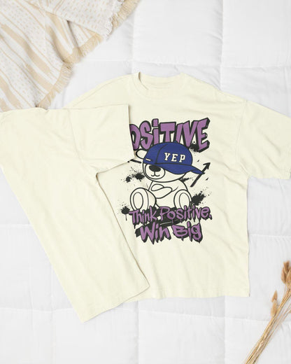 Win Positive Unisex Oversized T-Shirt