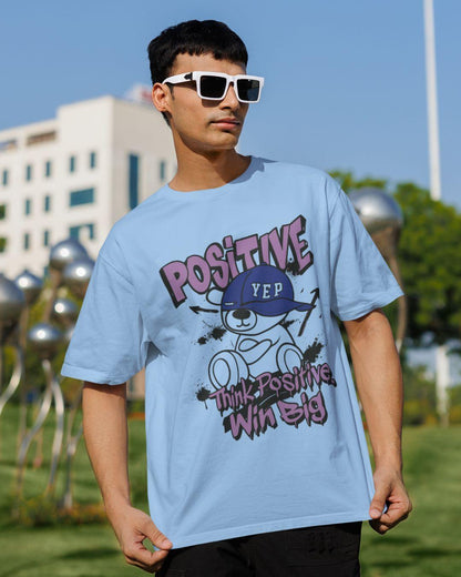 Win Positive Unisex Oversized T-Shirt