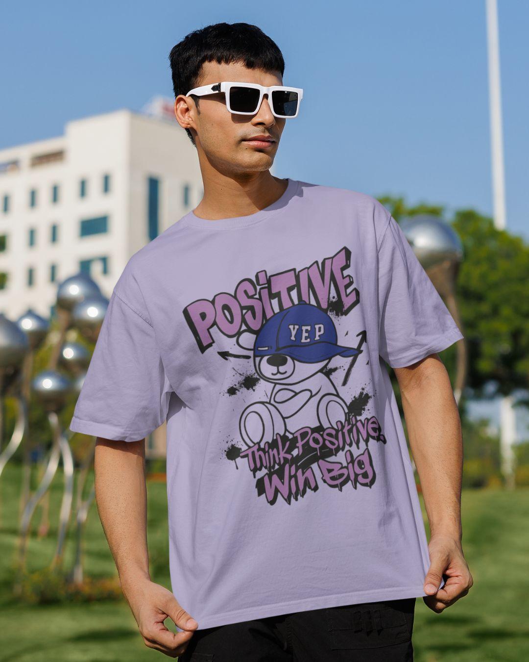 Win Positive Unisex Oversized T-Shirt