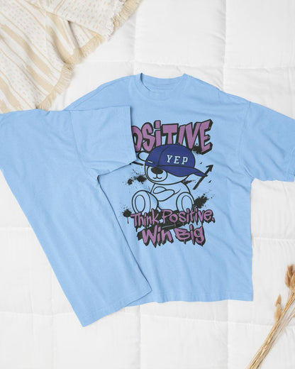 Win Positive Unisex Oversized T-Shirt