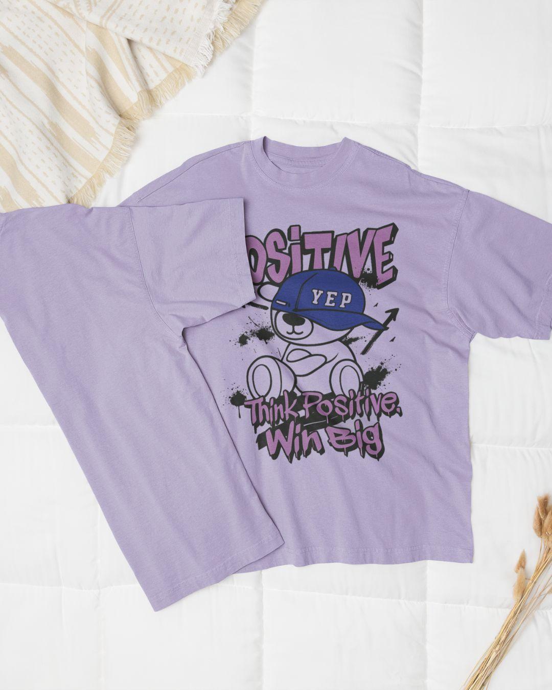 Win Positive Unisex Oversized T-Shirt