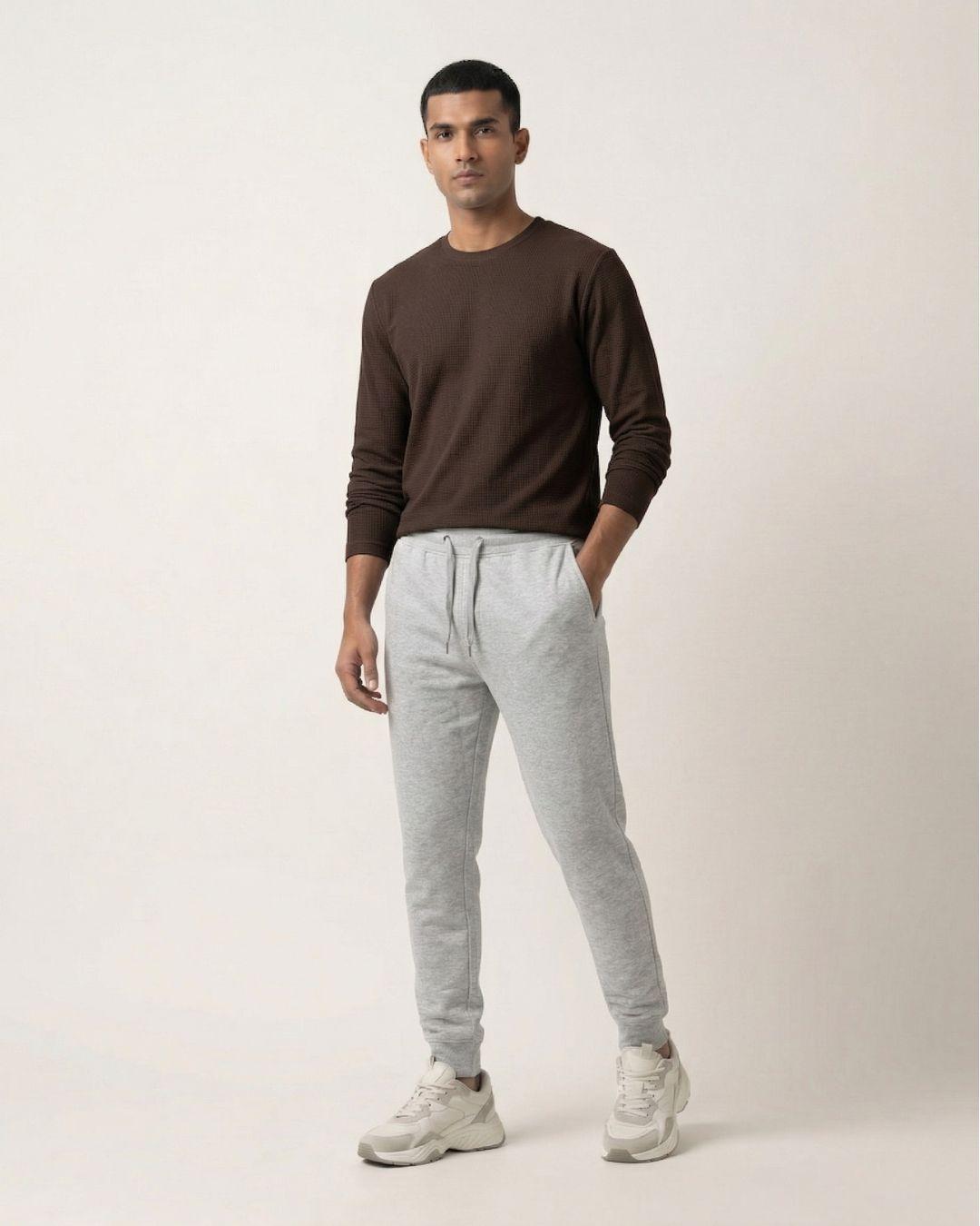 Zenrobe Unisex Premium Terry Relaxed Fit Joggers (260 GSM) – Seven Essential Colors - -