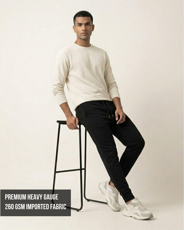 Zenrobe Unisex Premium Terry Relaxed Fit Joggers (260 GSM) – Seven Essential Colors