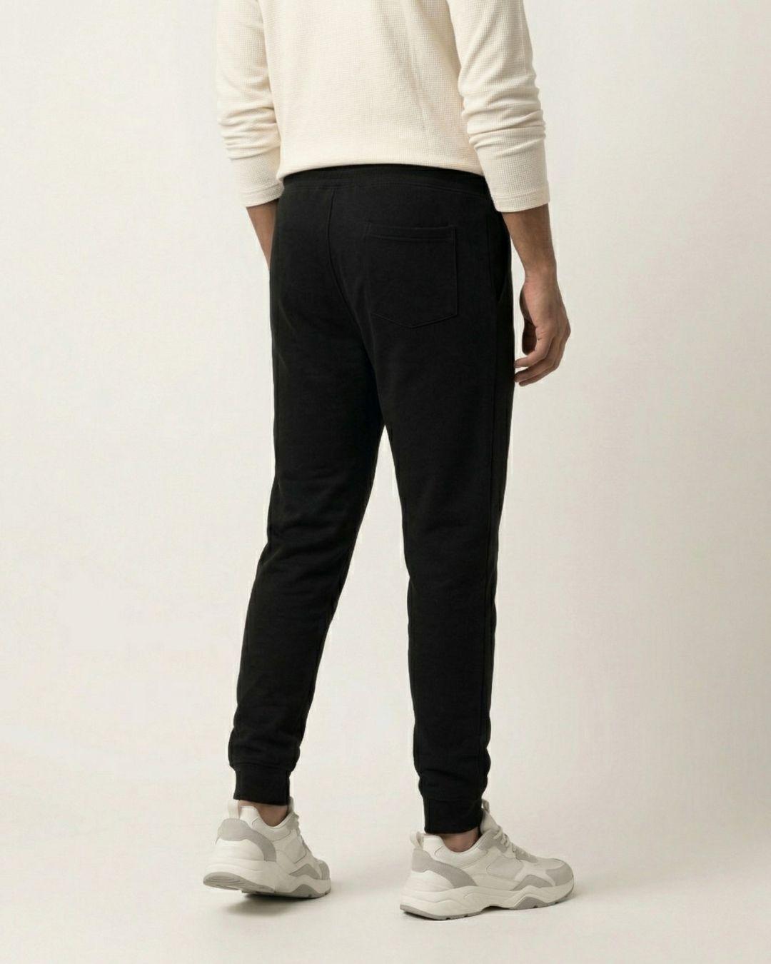 Zenrobe Unisex Premium Terry Relaxed Fit Joggers (260 GSM) – Seven Essential Colors - -