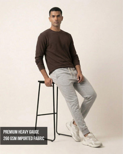 Zenrobe Unisex Premium Terry Relaxed Fit Joggers (260 GSM) – Seven Essential Colors - -