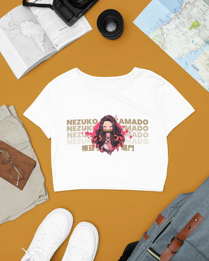 Nezuko | Demon Slayer Crop Top