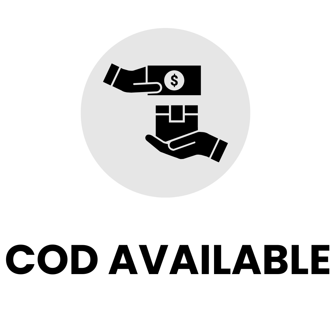 Icon depicting a hand exchanging money for a package, symbolizing a secure payment and order confirmation.