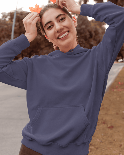 Classic Unisex Hoodie - zenrobe- Navy-Blue-3XL- 899.00