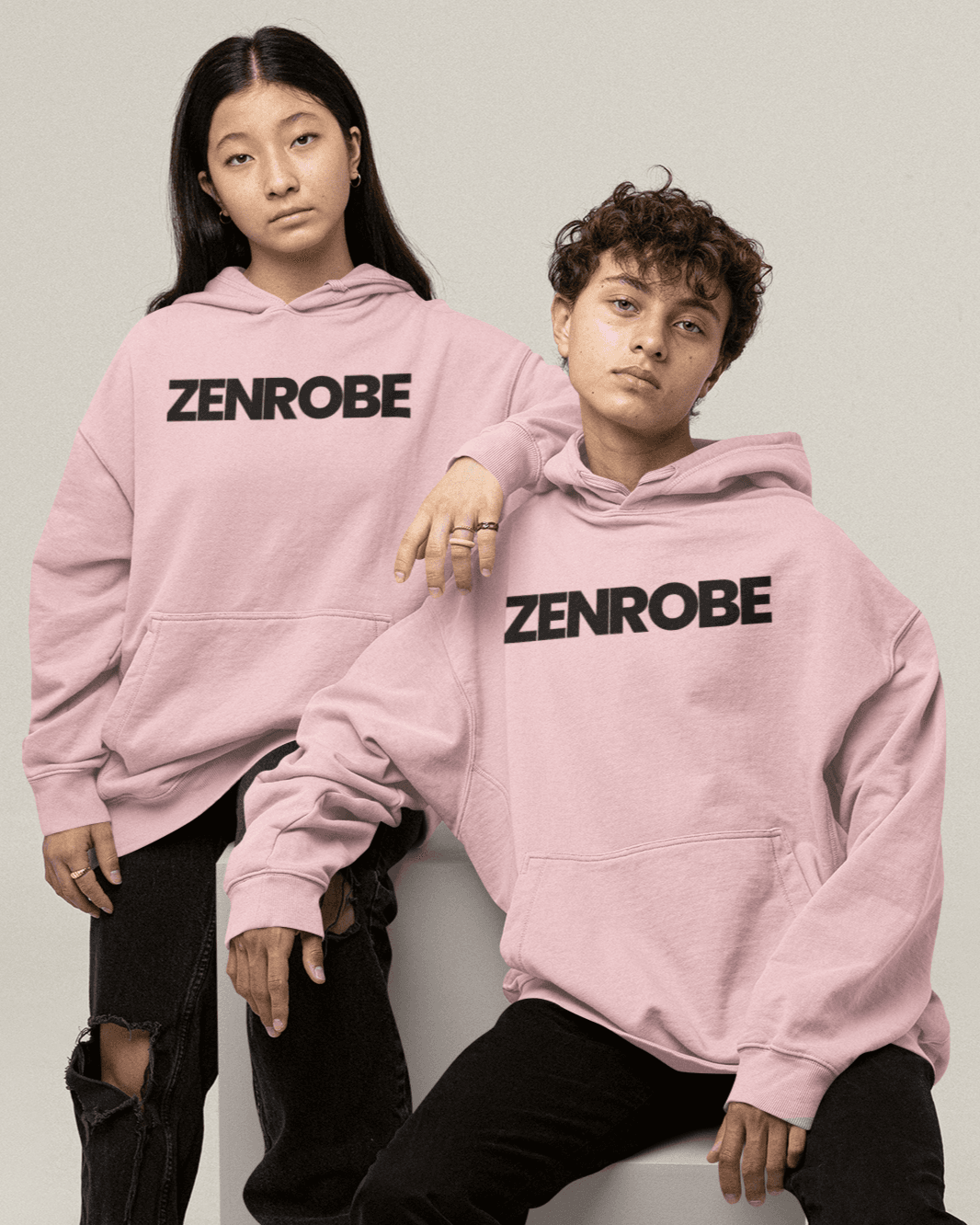 Z.R.O Coziest Unisex Oversized Hoodie - zenrobe- - 