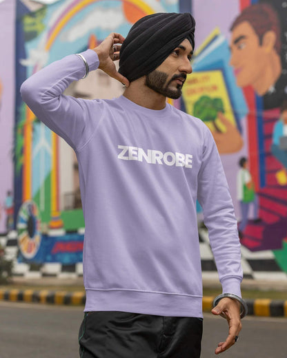 Z.R.O Unisex Sweatshirt Lavender / 3XL- Lavender / 3XL- 899.00