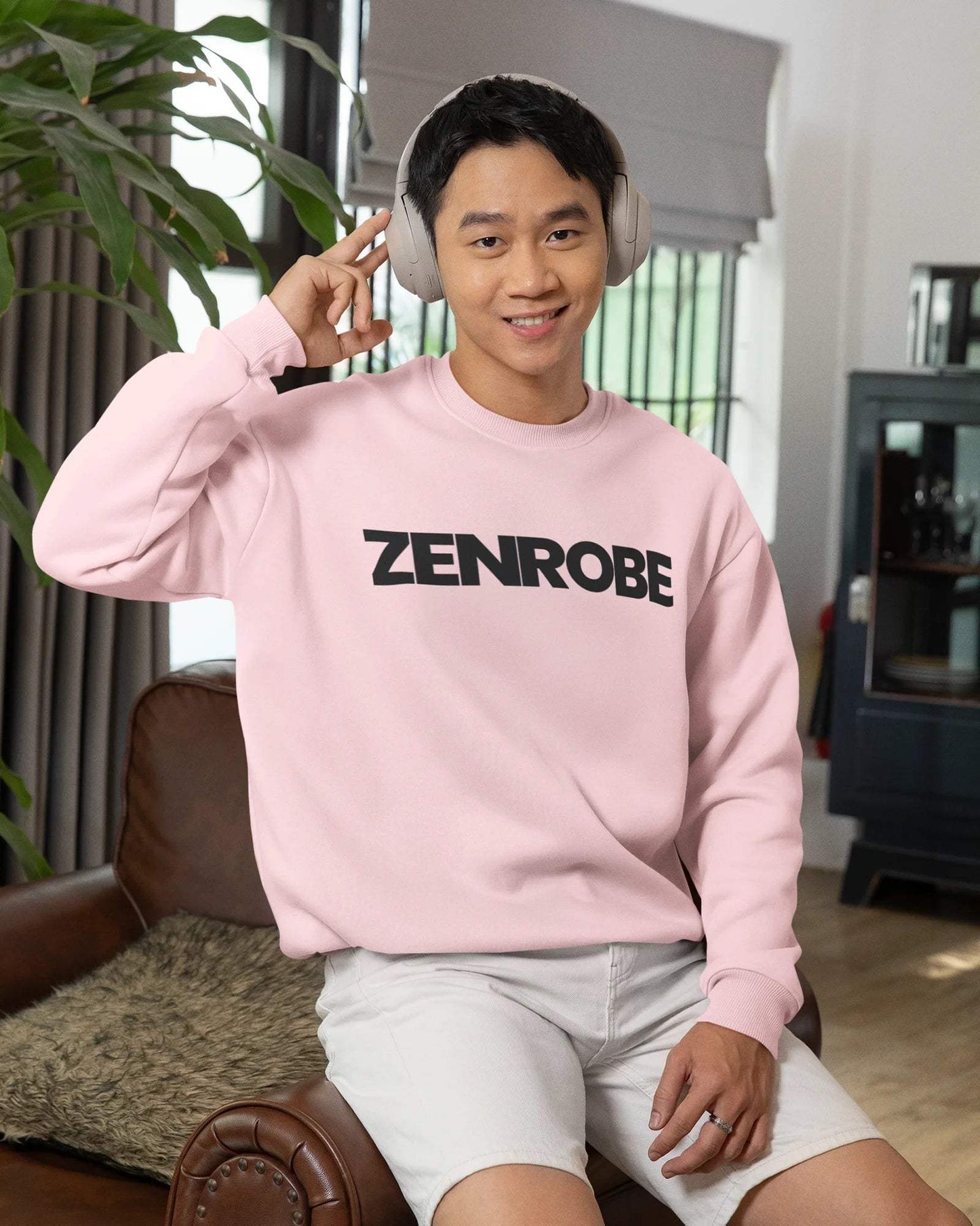 Z.R.O Unisex Oversized Sweatshirt Light Baby Pink / 3XL- Light Baby Pink / 3XL- 1079.00