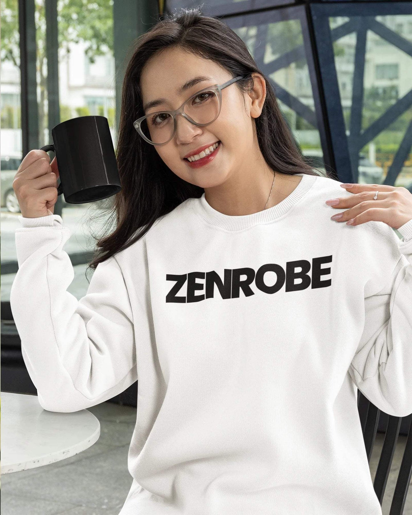 Z.R.O Unisex Oversized Sweatshirt White / 3XL- White / 3XL- 1049.00