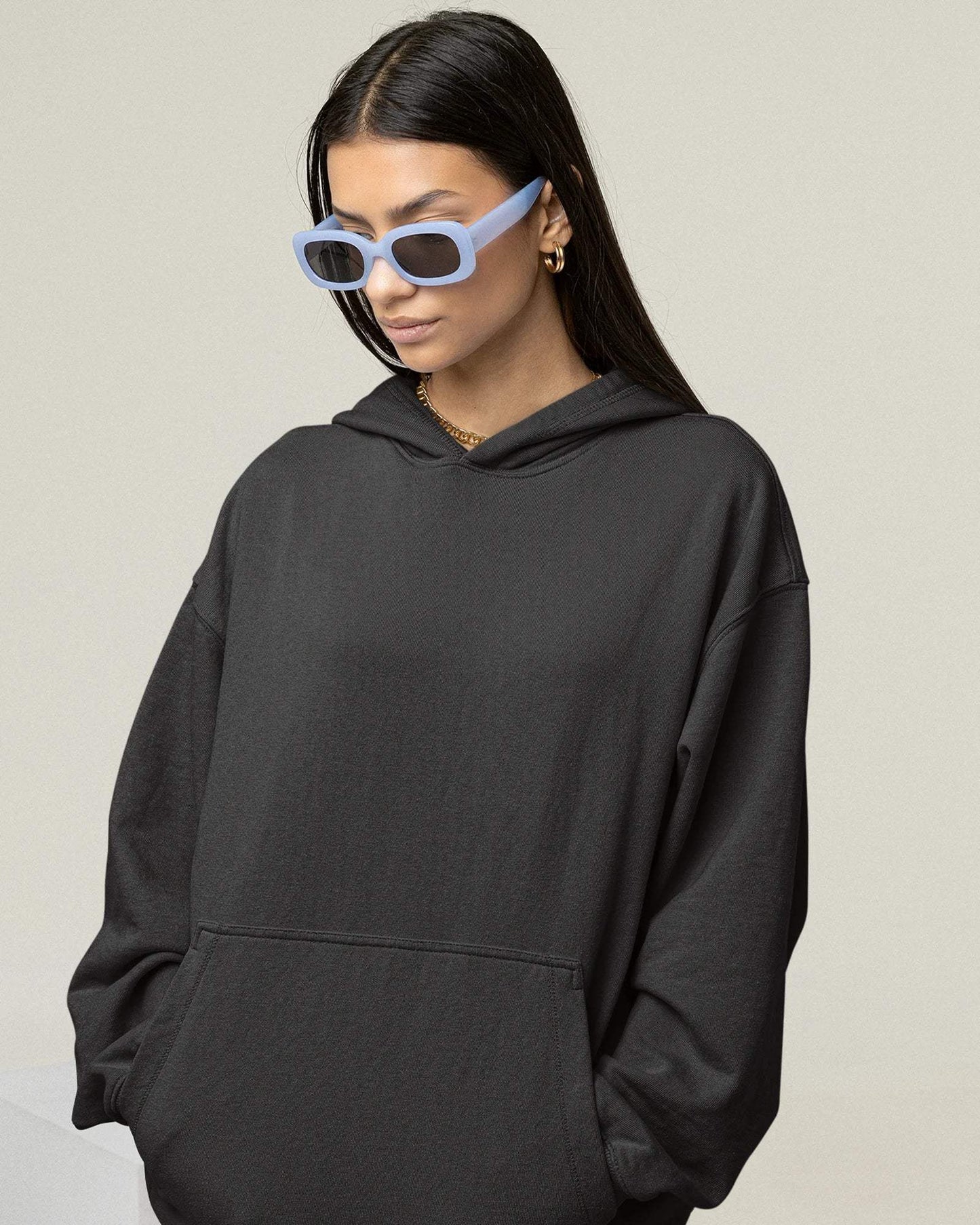 The Coziest Unisex Oversized Hoodie - zenrobe- Black-3XL- 1099.00